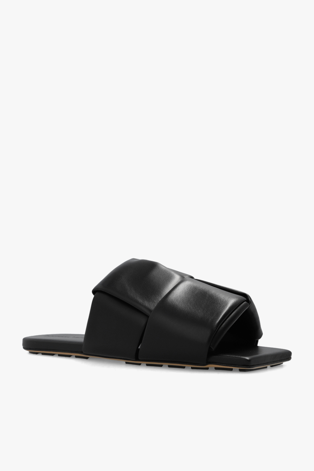 【関税&送料込】Bottega Veneta Patch Slide Sandals Sandales et escarpins Stretch Bottega Veneta